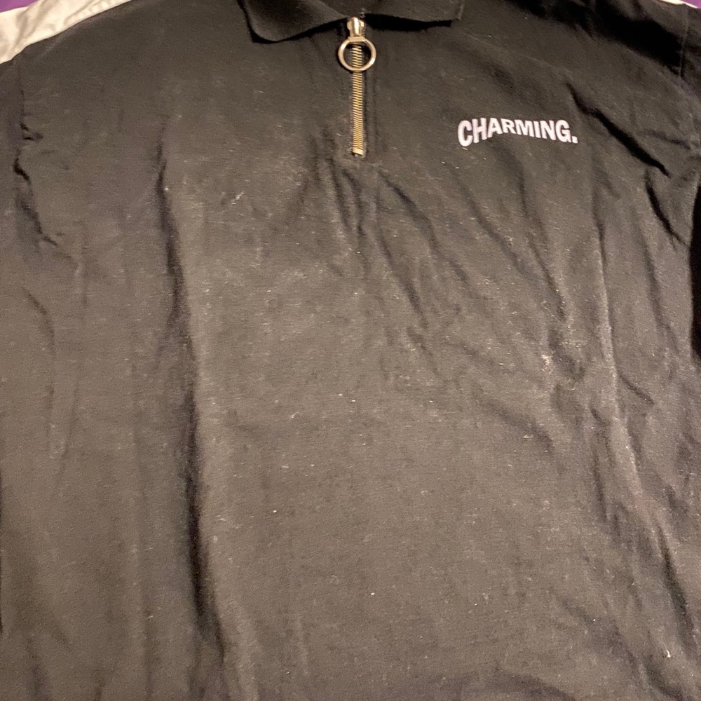 Zip up polo